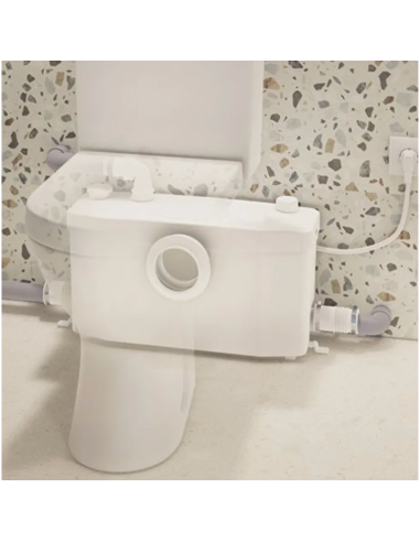 Motore e serbatoio SFA Trituratore Sanitario Saniplus Up Silence New