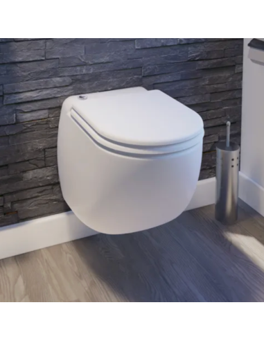 Dettaglio motore SFA WC Sospeso con Trituratore Sanicompact Comfort Eco Silence