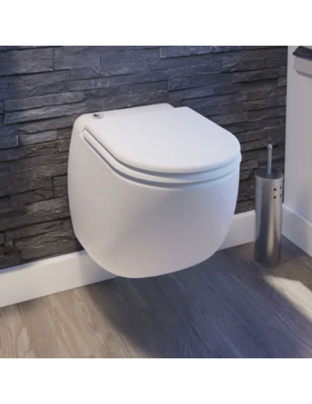 Dettaglio motore SFA WC Sospeso con Trituratore Sanicompact Comfort Eco Silence