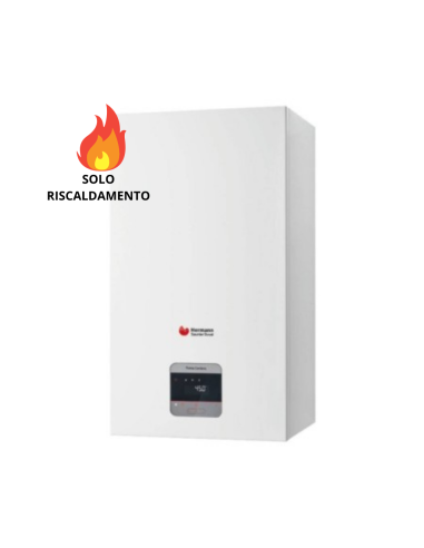 Hermann Saunier Duval Caldaia a Condensazione Thema Condens SB Solo Riscaldamento Metano/Gpl Con Kit Scarico Fumi