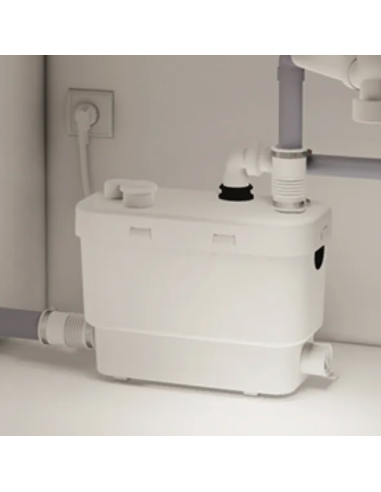 Installazione SFA Pompa per acque chiare Sanivite Plus New sotto lavandino