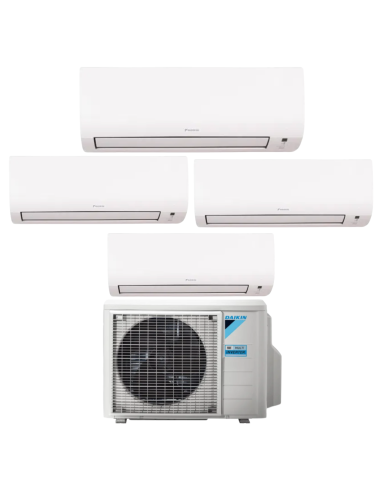 Comfora Quadri Climatizzatore 9+9+9+9 con Unità Esterna 80-4 Wi-Fi Inverter A+++
