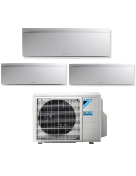 Daikin Climatizzatore Emura trial split 12+12+12 Wi-Fi Inverter A+++ con Unità Esterna 80-4