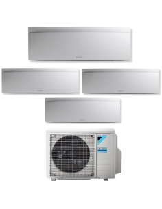 Daikin Climatizzatore Emura quadri split 9+9+9+9 Wi-Fi Inverter A+++ con Unità Esterna 80-4