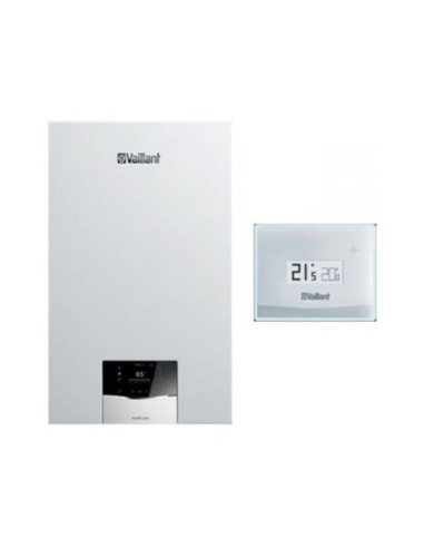 Vaillant Caldaia a Condensazione EcoTEC Plus VMW + vSmart Wi-Fi Metano/Gpl con Kit Scarico Fumi