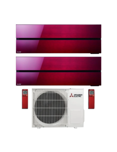Climatizzatore Mitsubishi Electric Dual MSZ-LN Kirigamine Style R-32 nei colori Pearl White 2