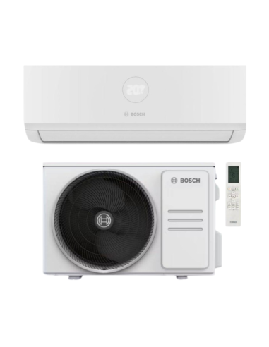 Bosch Climatizzatore Monosplit Climate 3000i R-32 Inverter Wi-Fi Optional Classe A++