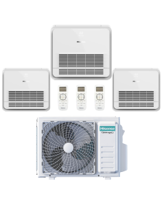Climatizzatore Trial Split Hisense Console AKT 9+9+9 R-32 Wi-Fi Optional 2