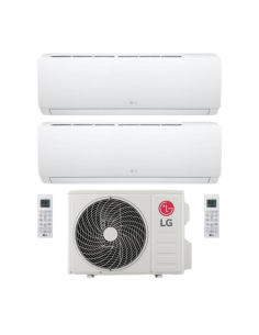 LG Climatizzatore Dual Split Libero Smart 9+9 BTU R-32 Inverter Wi-Fi con Unità Esterna 15-2 ad alta efficienza energetica