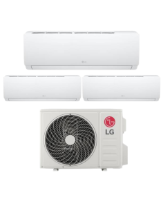 LG Climatizzatore Trial Split Libero Smart 7+7+7 BTU R-32 Inverter Wi-Fi con Unità Esterna 19-3 ad alta efficienza energetica