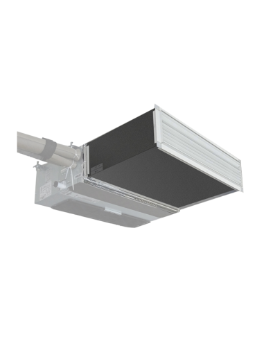 Dettaglio air control plenum per canalizzate panasonic con bocchetta integrata a singolo filare