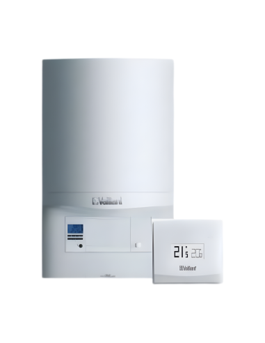 Vaillant Caldaia a Condensazione EcoTEC Pro VMW + Sensoroom Vsmart WiFi Metano/Gpl Low NOx con kit scarico fumi - New ErP