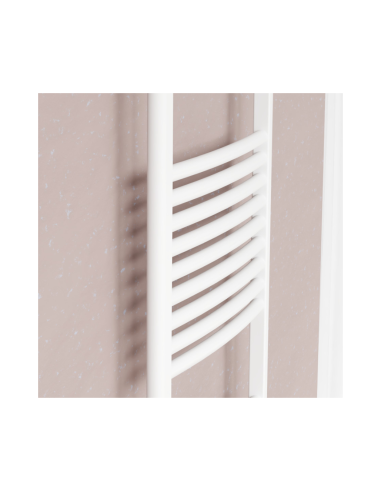 Cordivari Termoarredo Lisa 22 curvo bianco RAL 9010