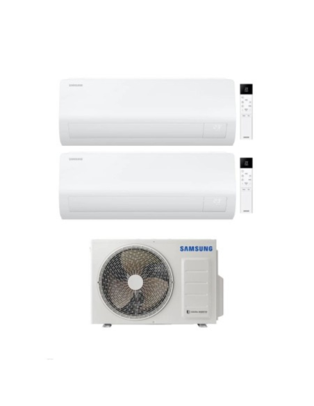 Samsung Climatizzatore Dual Split Cebu S2, 9000+9000 BTU Wi-Fi Inverter A+++