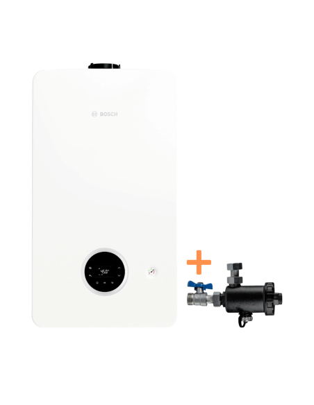 Junkers Bosch Caldaia a Condensazione Condens 1200 W e defangatore