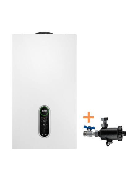 Caldaia a Condensazione Riello Family HM 25 e defangatore