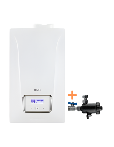 caldaia a condensazione baxi nuvola century e defangatore