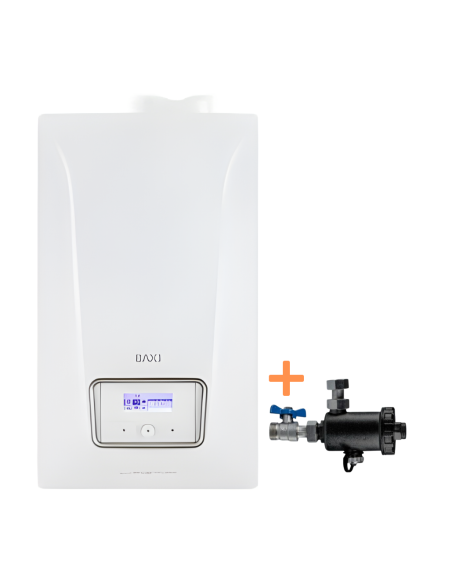 caldaia a condensazione baxi nuvola century e defangatore