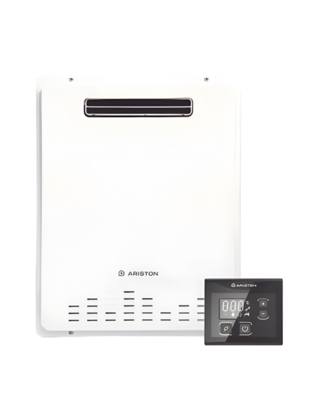ariston scaldabagno a gas external next evo x outdoor sft 11 16 22 26 lt metano gpl