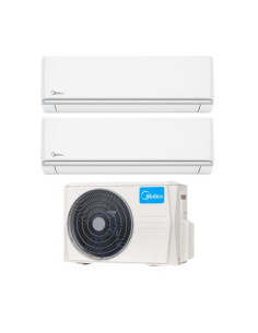 Sistema di climatizzazione Midea ELEGANCE 12000+12000 BTU con due unità interne