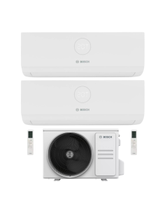 Bosch Climate 4000i Dual Split 12+12 Inverter R-32 con unità interna e unità esterna