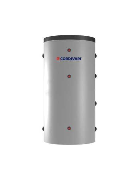 Cordivari Volano Termico BS per pompa di calore con rivestimento in PVC grigio