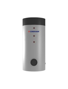 Cordivari bollitore in acciaio Bolly 2 PDC Double Cycle WB 800 litri per pompa di calore e accumulo acqua calda sanitaria