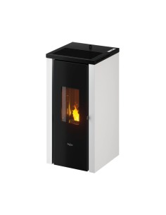 Pegaso Stufa Pellet 7kW VERA 7 ventilata riscaldamento casa moderno