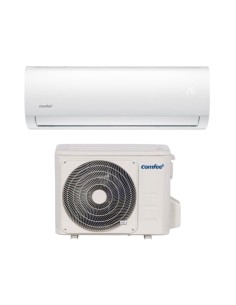 climatizzatore condizionatore comfee inverter installato a parete in ambiente moderno