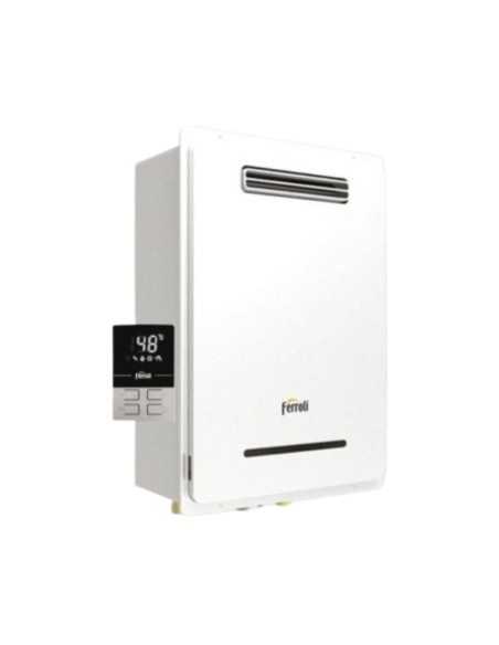 Scaldabagno Ferroli Externo camera stagna Low NOx Metano/GPL per acqua calda sanitaria