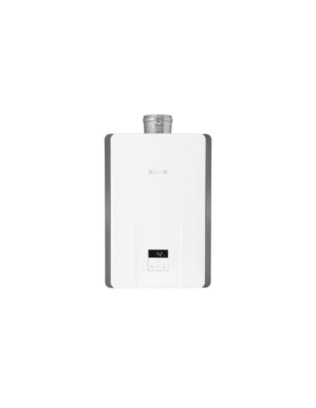 Rinnai Scaldabagno a Gas a Camera Stagna Internal One 11i 11L GPL o Metano Low NOx Classe A+ con Kit Scarico Fumi
