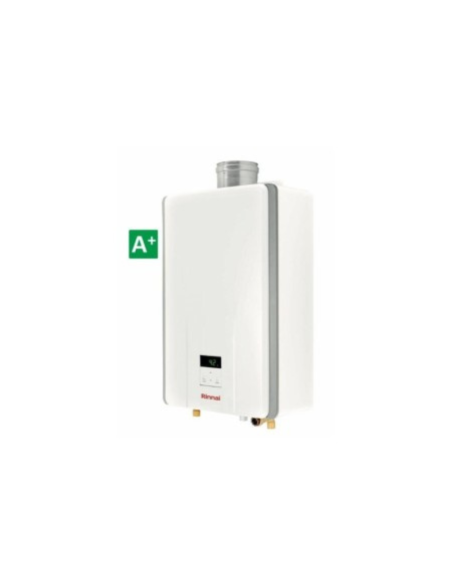 Rinnai Scaldabagno a Gas a Camera Stagna Internal One 11i 11L GPL o Metano Low NOx Classe A+ con Kit Scarico Fumi
