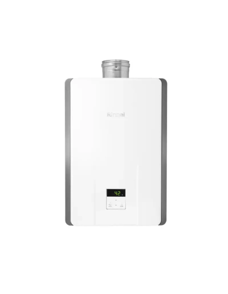 Rinnai Scaldabagno a Gas a Camera Stagna Infinity 14i/17i Lt a Gpl o Metano con Kit Scarico fumi