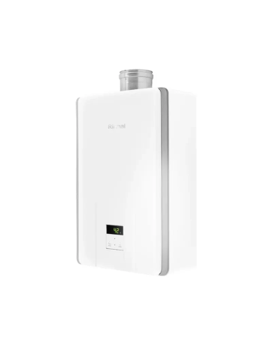 Rinnai Scaldabagno a Gas a Camera Stagna Infinity 14i/17i Lt a Gpl o Metano con Kit Scarico fumi