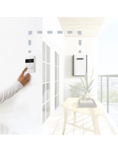 Rinnai Scaldabagno a Gas a Camera Stagna Infinity 14i/17i Lt a Gpl o Metano con Kit Scarico fumi