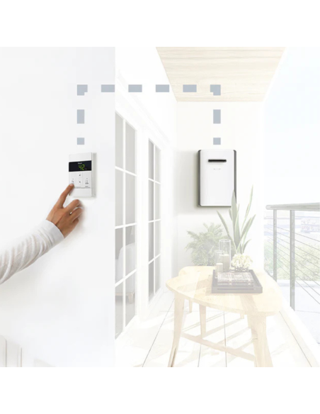 Rinnai Scaldabagno a Gas a Camera Stagna Infinity 14i/17i Lt a Gpl o Metano con Kit Scarico fumi