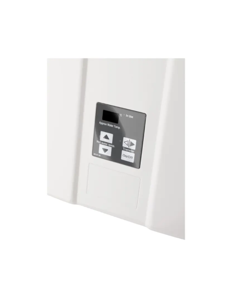 Rinnai Scaldabagno a Gas a Camera Stagna per Interno Infinity 28i a Gpl o Metano LowNox Classe A con Kit Scarico Fumi