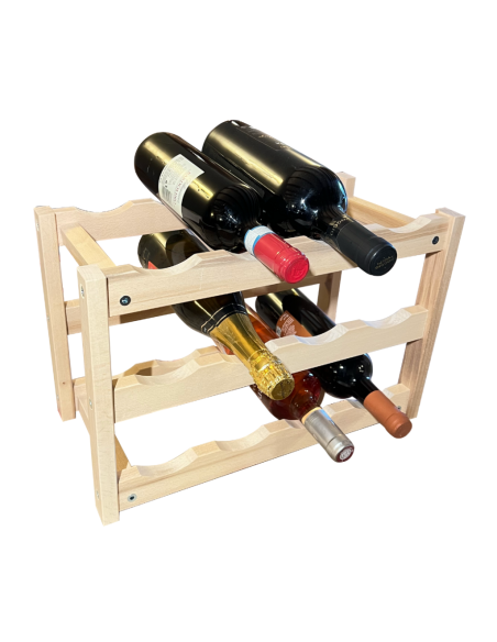 Cantinetta in Legno di Faggio per 12 Bottiglie