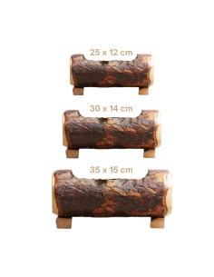 Fioriera in corteccia naturale 2