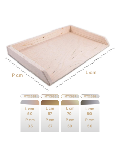 tavola per impastare legno Made in Italy
