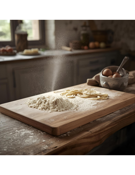 asse pasta legno abete con bordo