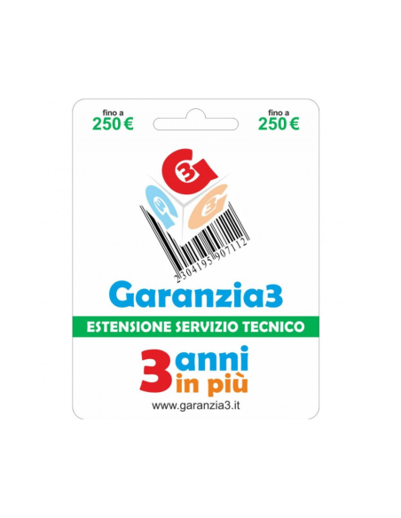 Garanzia3 Estensione Servizio Tecnico 3 Anni Massimale 250€
