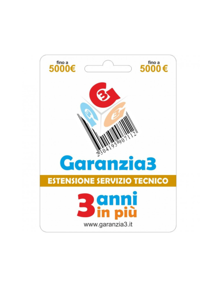 Garanzia3 Estensione Servizio Tecnico 3 Anni Massimale 5000€