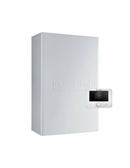 Ariston Caldaia a Condensazione per Esterno Genus One Net Ext 25 kW Metano/Gpl Wi-Fi Con Kit Scarico Fumi Classe A+