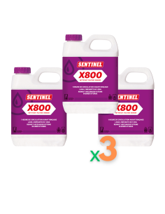 pulitore fanghi sentinel x800 confezione 3