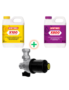 x100 inibitore x800 pulitore vortex 100