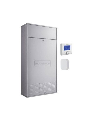 Ariston Caldaia a Condensazione Cares Premium IN Metano/Gpl Con Kit Scarico Fumi Classe A